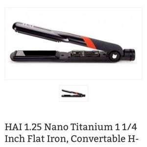 Hai Titanium 1.25” Flat Iron Brand New